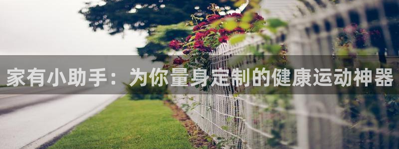 fb体育软件：家有小助手：为你量身定制的健康运动神器